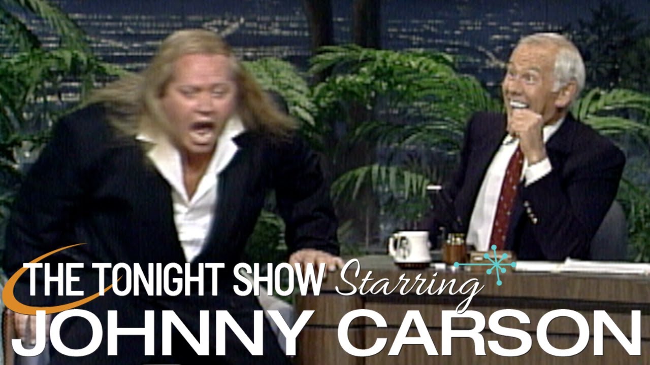 Sam Kinison “Are You Lonesome Tonight” on Johnny Carson (1989)